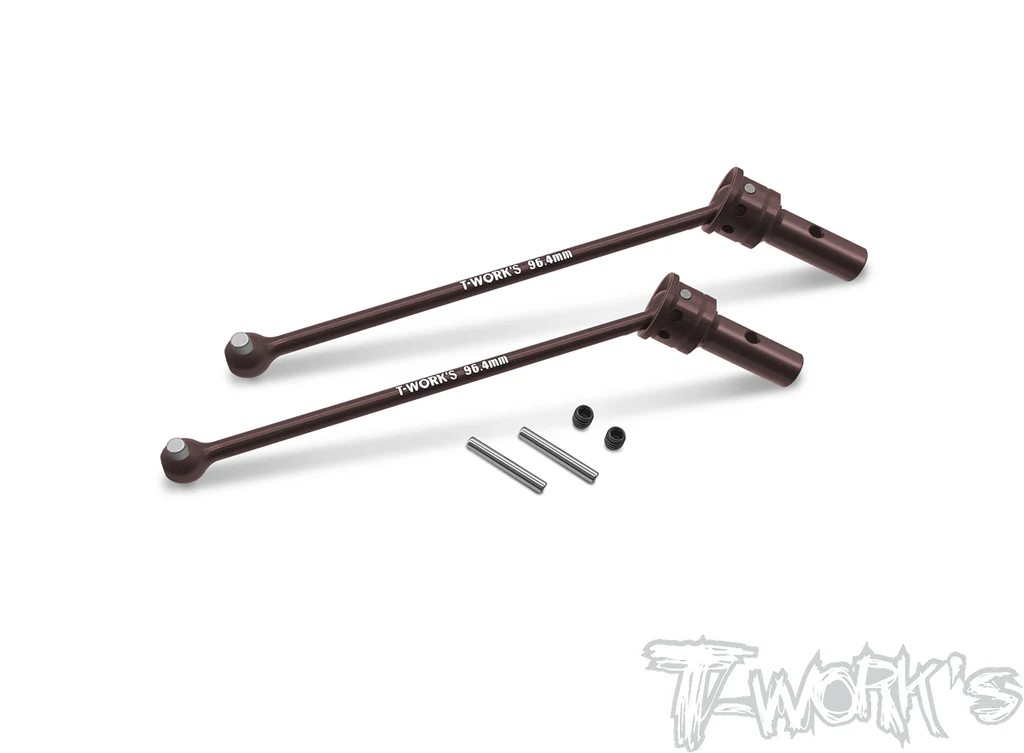 T-Works - Steel - Rear 96,4mm - CVD Set (2 Stück) - for GT