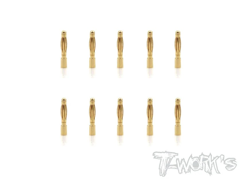 T-Works - Goldstecker 2mm (10 Stück)