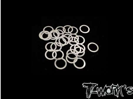 T-Works - Shim Scheiben 6 x 8.0 x 0,3mm (30 Stück)