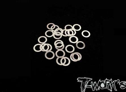 T-Works -  Shim Scheiben 3 x 4.5 x 0,05mm (30 Stück)