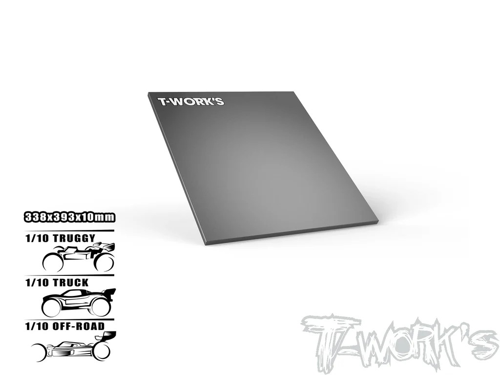 T-Works - Light Weight Setting Board - 338x393x10mm - 590g