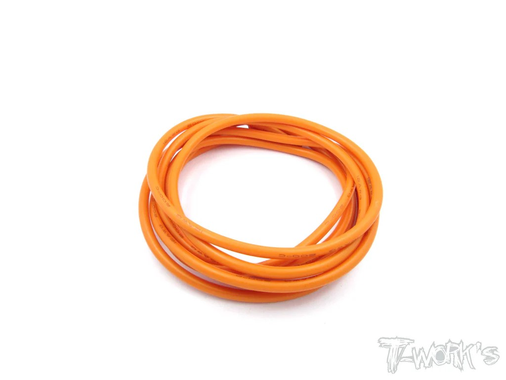 T-Works - Silikonkabel 12 AWG (2 Meter) - Orange