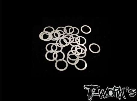 T-Works - Shim Scheiben 6 x 8 x 0,1mm (30 Stück)