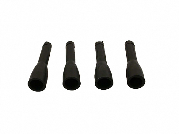 HN - Shock Shaft Dust Covers(Black) (4 pcs)
