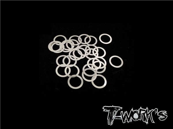 T-Works - Shim Scheiben 6 x 8.0 x 0,2mm (30 Stück)