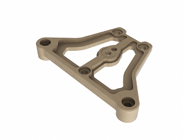 HN - CNC Machined 7075-T6 Front Upper Plate (1 pcs)