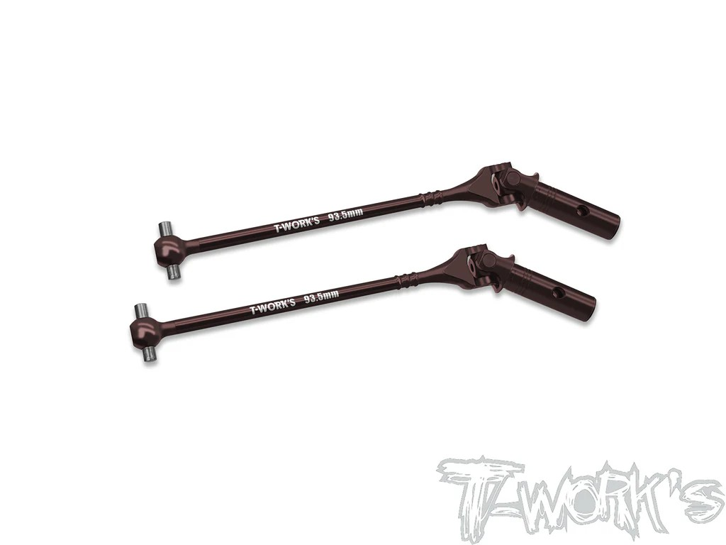 T-Works - Steel Front Universal Joint Set 93.5mm - für Mugen MBX8R (2 Stück)