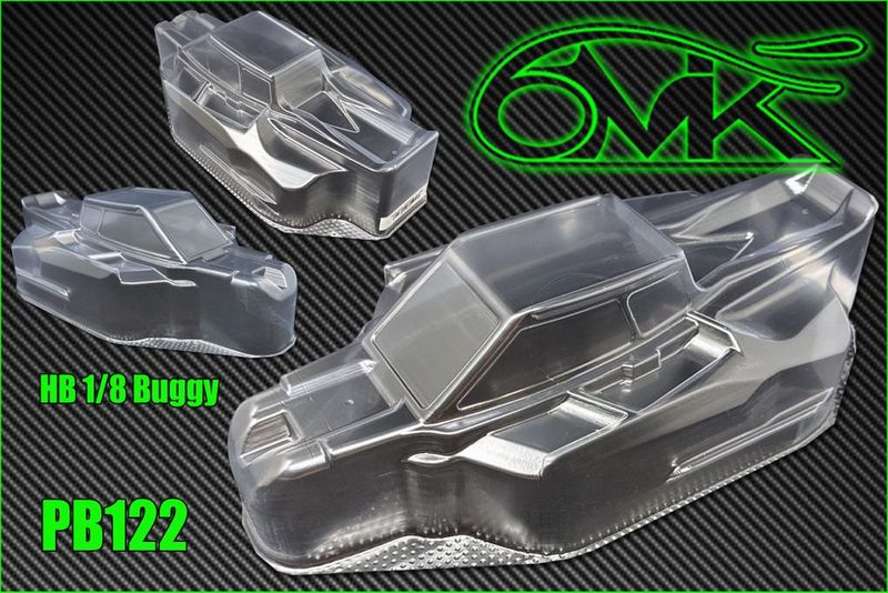 6MIK - "Radikal" 1/8 Offroad Karosserie für MBX8/R & HB