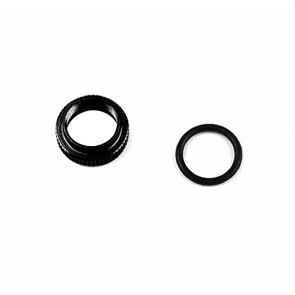 HN - BLACK Servo Saver Spring Adjuster / 12 X 1.7 O-Ring