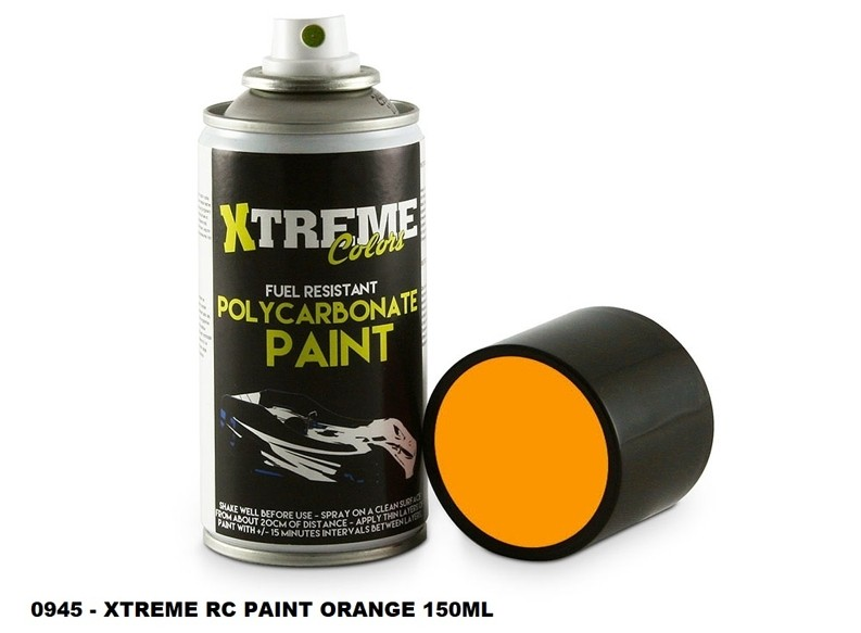 Xtreme - RC Lexan Farbe - Orange - 150ml