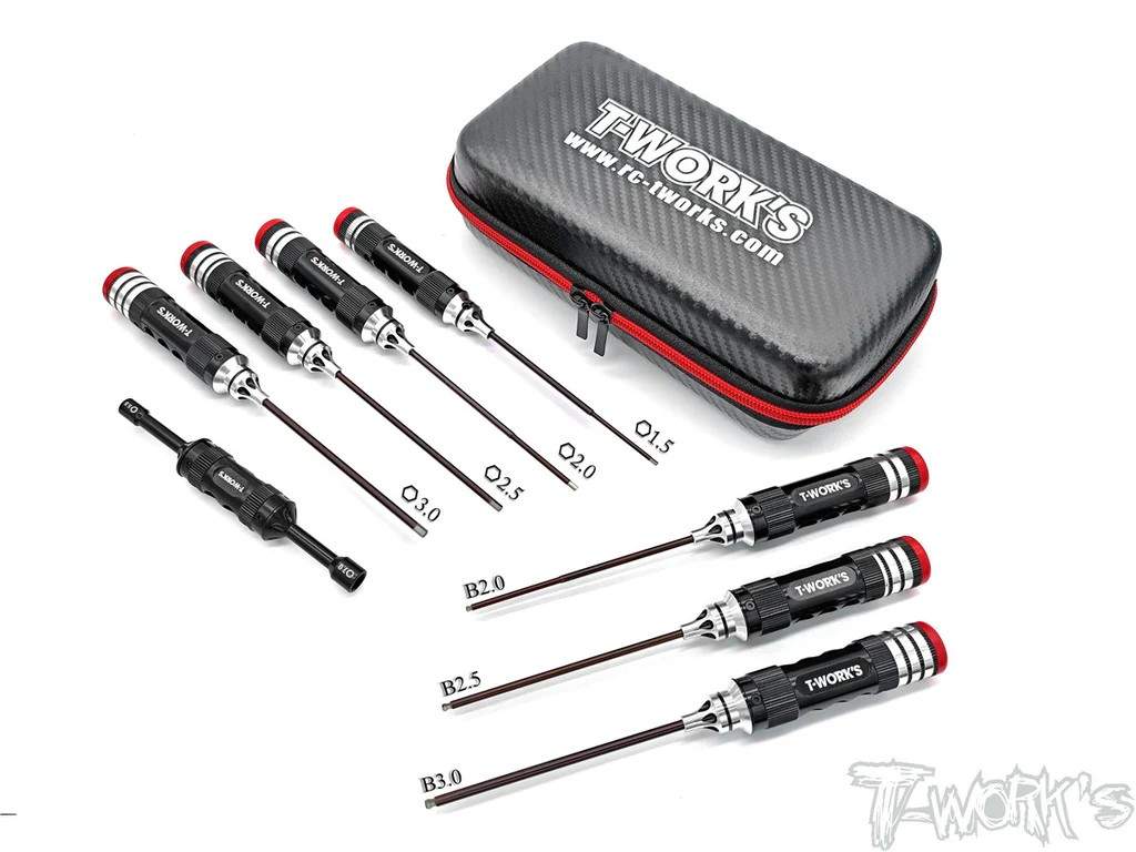 T-Works - Basis Werkzeug Set + Tasche (8 teilig)