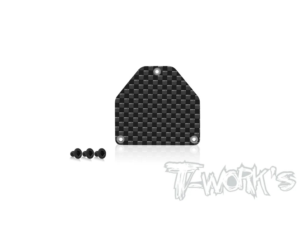 T-Works - Carbon Servo Chassis Gewicht - für Asso B7 - 2.8g