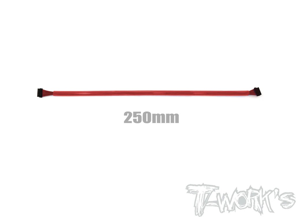 T-Works -  BL Motor Sensor Kabel 250mm (Rot)