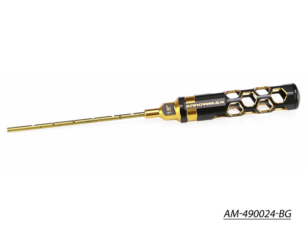 Arrowmax - Arm Reamer für Querlenker 3.17 (1/8) x 120mm - Black Golden