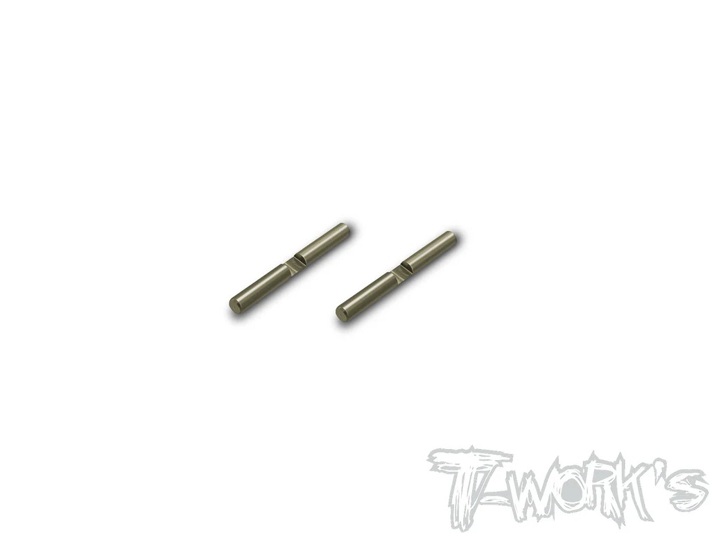 T-Works - 7075-T6 Alum. Diff Cross Pin (Hard Coated) - für Asso B7 - (2 Stück)
