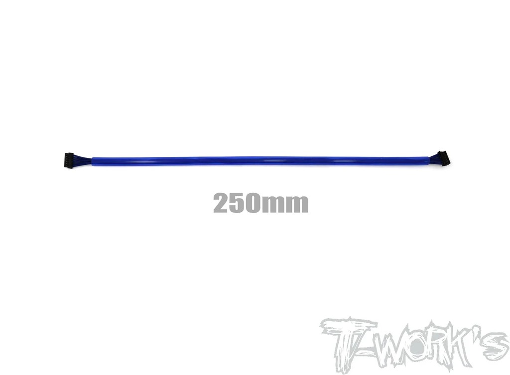 T-Works - BL Motor Sensor Kabel 250mm (Blau)