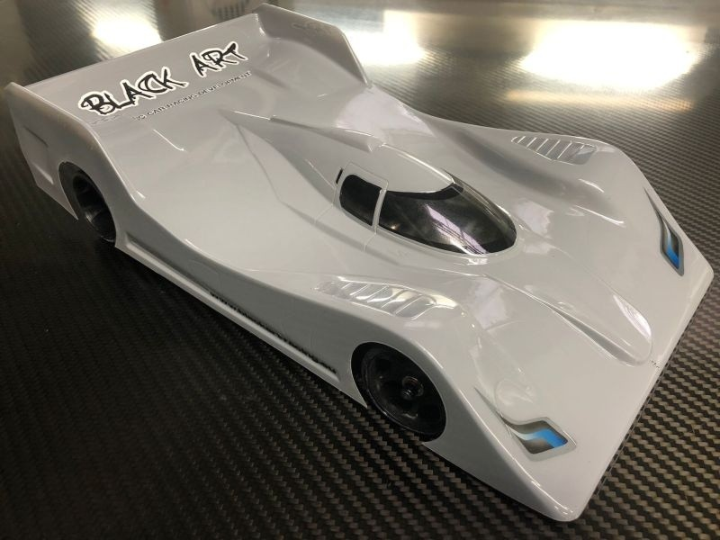 BlackArt - 1/12 Pan Car Body 0,375mm (25% leichter) - speziell für Stock od. kleine Strecken