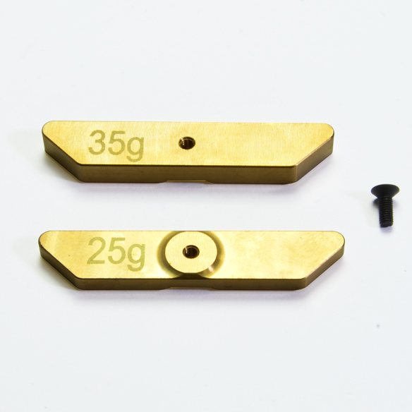 HN - CNC Rear Chassis Weight (Hong Nor)