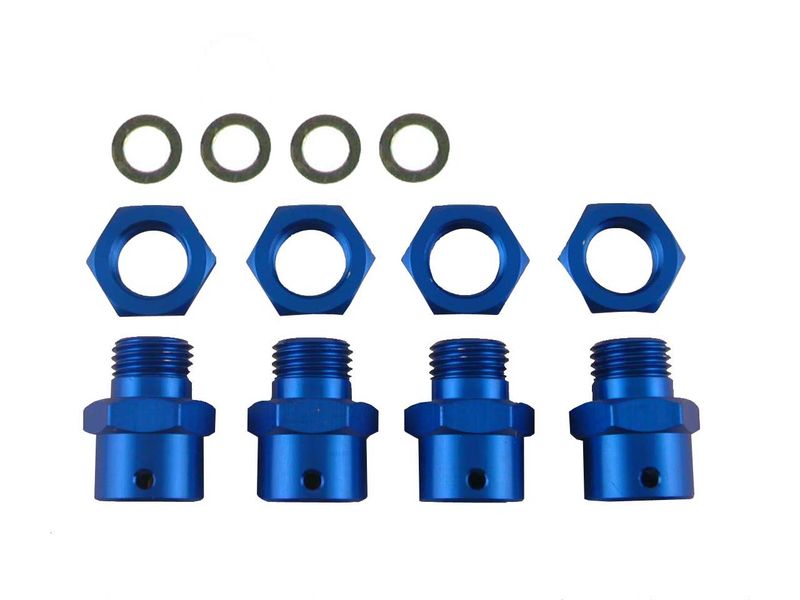 HN - Alum. Wheel Hub, 15mm (4 pcs)