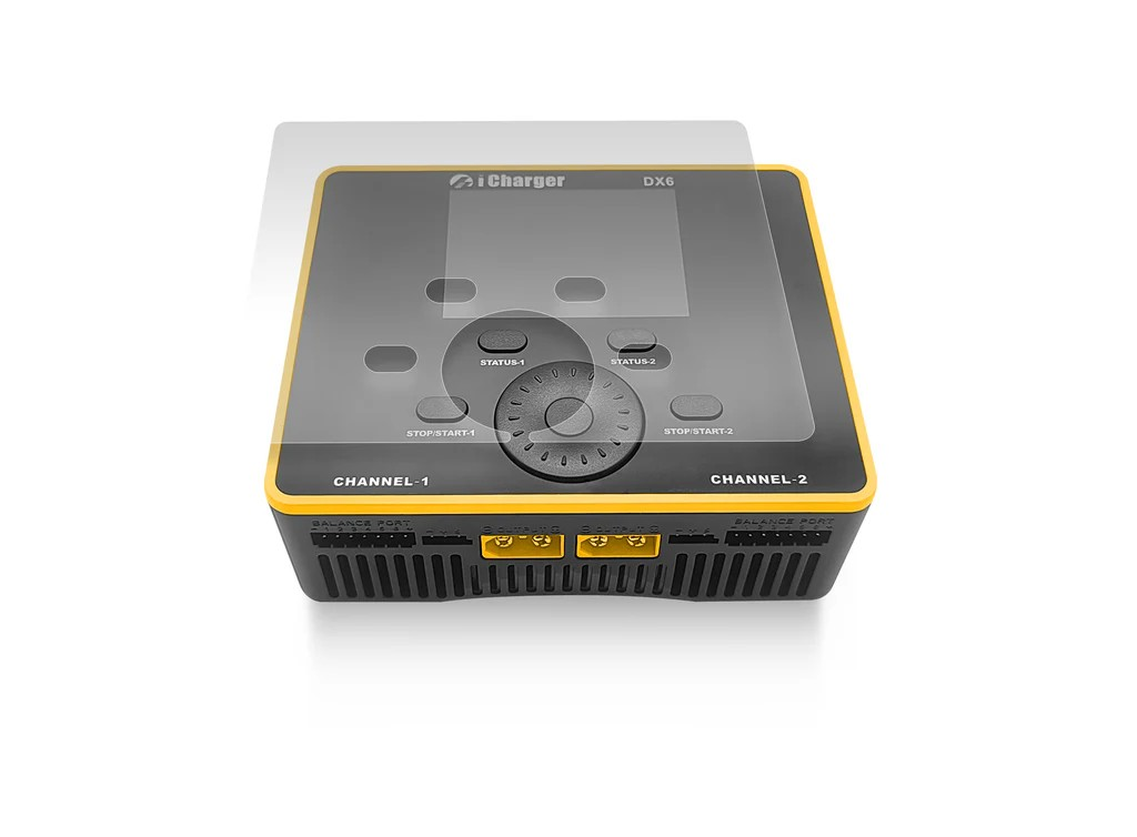 T-Works - Display Schutzfolie - für Junsi iCharger DX6 Ladegerät