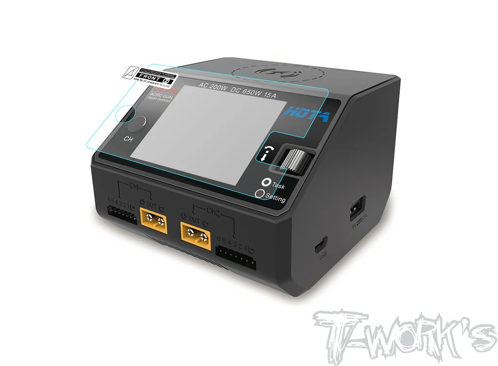 T-Works - Display Schutzfolie - für HOTA D6 Pro