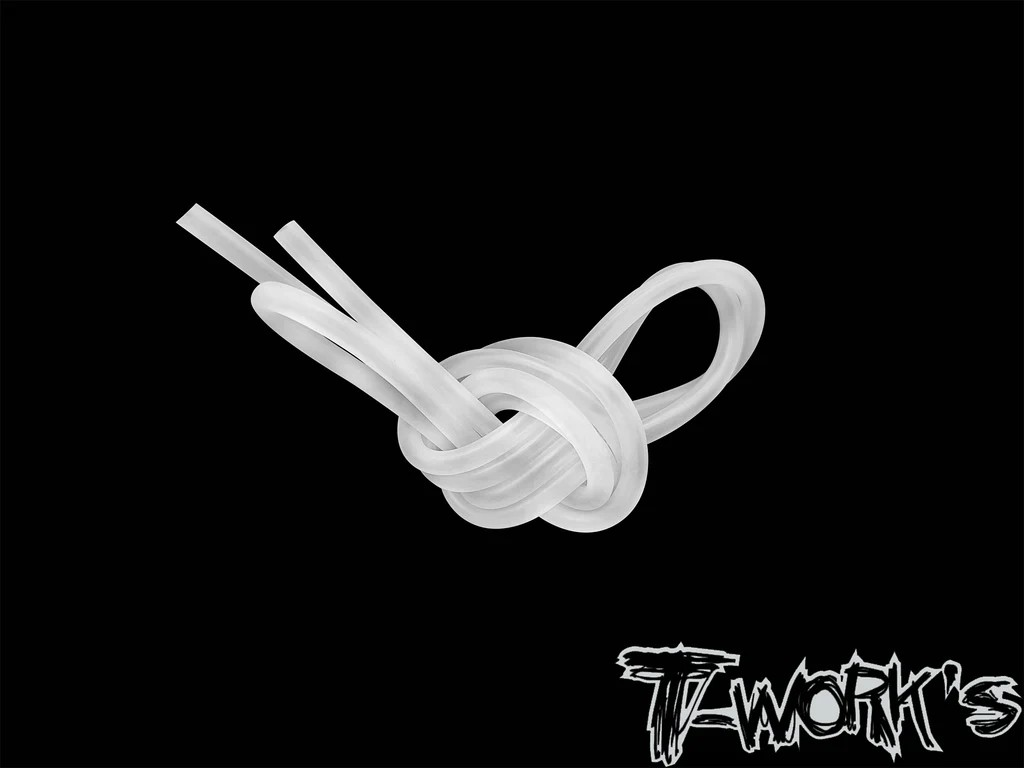 T-Works - Spritschlauch φ 5.2x2.3mm - transparent (1m)