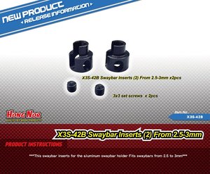 HN - Swaybar Inserts From 2.5-3mm (2 pcs)
