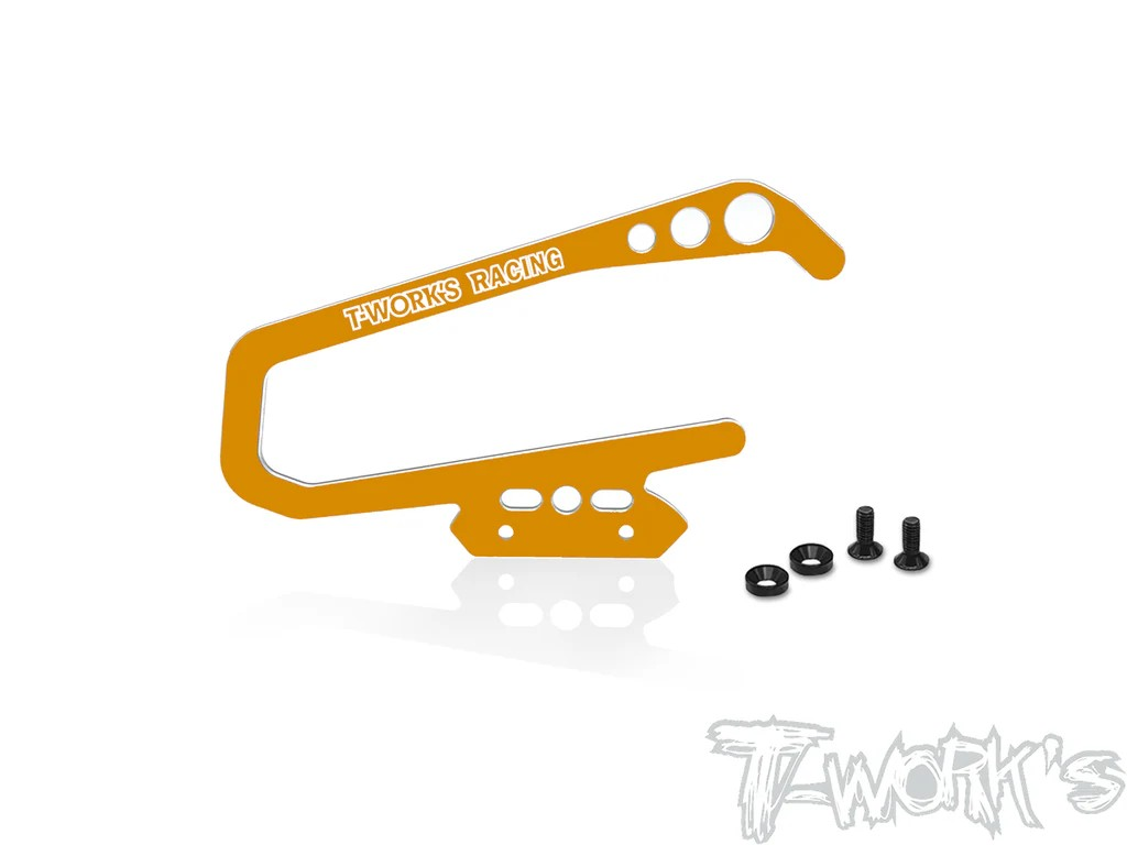 T-Works - Tuning Aluminium Tragegriff (Orange) - für FUTABA T10PX