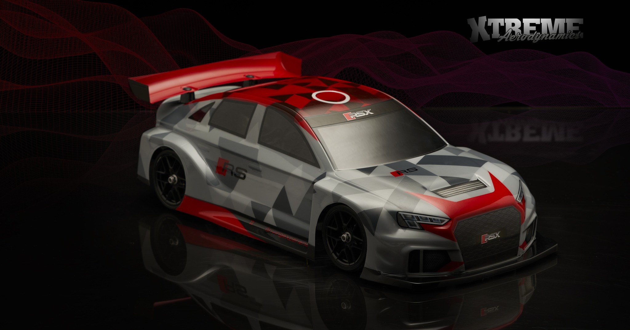 Xtreme - Fronti / FWD "RSX" 1:10 Body 190mm 0,7mm