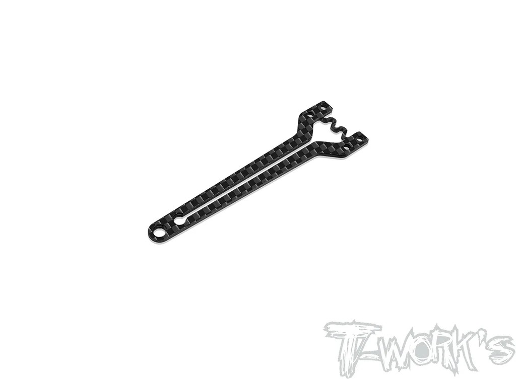 T-Works - Carbon Oberdeck (2mm dick) - vorne - Version 3 - für XRAY X4