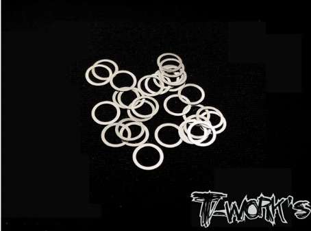 T-Works - Shim Scheiben 5 x 6.5 x 0,2mm (30 Stück)